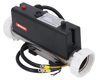 Produktbild von Elektrische Heizung – Swimmingpoolheizung – Einfache Temperaturregulierung – 30 x 16 x 16 cm – Wasserthermostat – Ideal für Badewanne