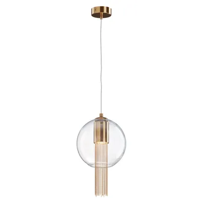 Produktbild von Maytoni Flusso Pendelleuchte, Hängeleuchte GU10 19cm Bronze