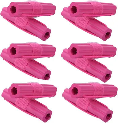 Produktbild von 12 selbsthaftende Schwamm-Lockenwickler für Damen – leichte und schonende Haarstyling-Werkzeuge für Locken ohne Hitze, zum Schlafen und für selbstgemachte Frisuren