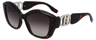 Image de Lunettes de soleil pour femmes Karl Lagerfeld, modèle Kl6102S-N-240