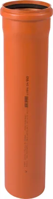 Obrázek produktu pro KG odpadní potrubí PVC 125 mm x 50 cm