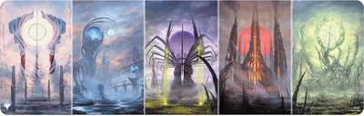 Produktbild von MTG Table Playmat - Ultra Pro - Phyrexia - All Will Be One 8ft.