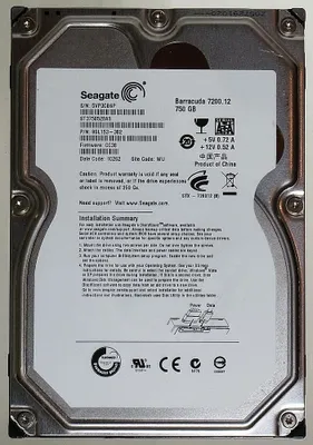 Produktbild von 750GB HDD Seagate Barracuda 7200.12 ST3750528AS SATA ID13188