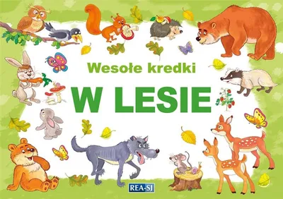 Zdjęcie produktu dla Wesoła książeczka - dla dzieci o lesie
