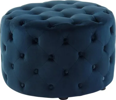 Produktbild von FOURCA-Sitzkissen aus Velours – Farbe: Marineblau