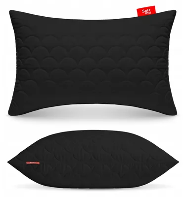 Obrázek produktu pro Softimi Antialergická prošívaná polštář 40x60 cm černý