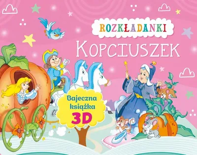 Image de Kopciuszek. Rozkładanki. Bajeczna książka 3D