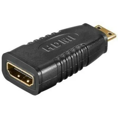 Produktbild von Techly Mini HDMI - HDMI M/F, Mini HDMI, HDMI, Schwarz