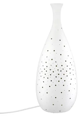 Immagine prodotto di Gilde Tischleuchte, "Galaxy", Porzellan, weiß, VE 1, H. 42 cm, D. 16 cm 57812 4063387578124