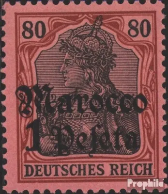 Produktbild von Briefmarken Dt. Post Marokko 1905 Mi 29 postfrisch Germania-Aufdruck