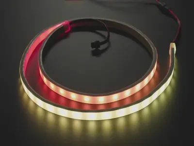 Produktbild von Adafruit Silikonummantelter NeoPixel-LED-Streifen - 60 LEDs/m, 1m