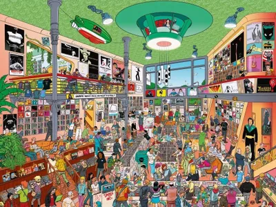 Immagine prodotto di HEYE Puzzle Music Shop 1500 pezzi