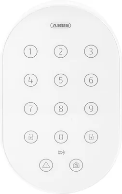 Produktbild von ABUS FUBE45010, Kunststoff, 868.3 MHz, Weiß, 100 m, 75 dB, Akku