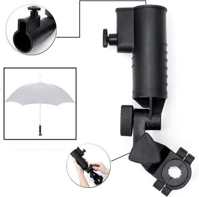 Immagine prodotto di Portaombrelli universale per persone in sedia a rotelle e escursionisti: flessibile e pratico