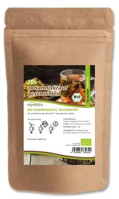 Produktbild von Mynatura  Johanniskraut geschnitten ab 100g - 100g