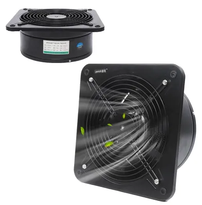 Image de Ventilateur d'extraction, Débit d'air élevé 2677m³/h, Faible bruit ≤60dB, Installation simple