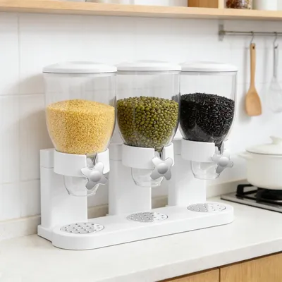 Productafbeelding van Mueslidispenser met 3 Compartimenten van 2 Liter