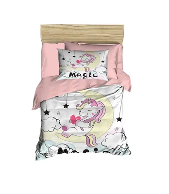 Produktbild von L'Essentiel Linge de Maison, PH129, Baby-Bettbezug-Set, Rosa, 100 x 150 cm