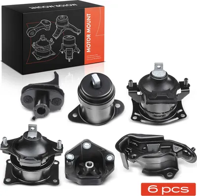 Image de Frankberg 3x Support Moteur + 2x Support de Boîte de Vitesses + 1x Support de Suspension Avant et Arrière pour Honda Accord VII CM