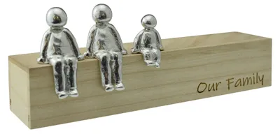 Produktbild von Personalisierte Familienskulptur