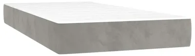Produktbild von VidaXL 4016606, Federkernmatratze, Grau, Weiß, Polyester, Erwachsene, Polyester, 1000 mm