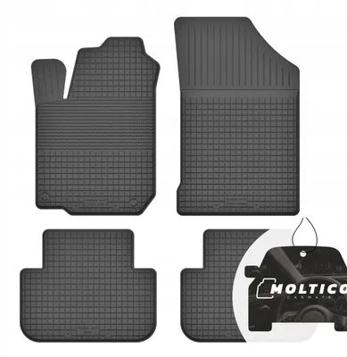 Produktbild von Gummi Fußmatten Set mit Rand Allwetter für Citroen C5 I 2001-2008