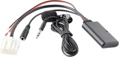 Obrázek produktu pro Adaptér autorádia s Bluetooth 5.0, přehráváním hudby, audio vstupem AUX a funkcí hands-free - náhradní díl pro Mazdu 3, 6, 5, 2, MX5 a RX8