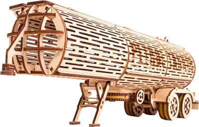 Zdjęcie produktu dla Mechaniczne puzzle 3D, Big Rig Tank, WT, drewno, 200 elementów