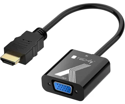 Produktbild von Techly IDATA HDMI-VGA2P Videosignal-Konverter 1920 x 1200 Pixel