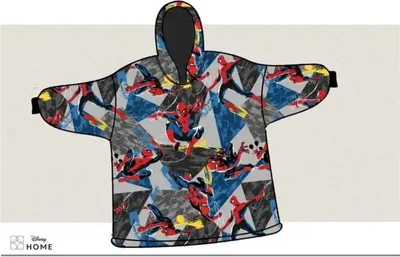 Zdjęcie produktu dla Ponczo z kapturem Spiderman rozmiar XS - L - Poliester