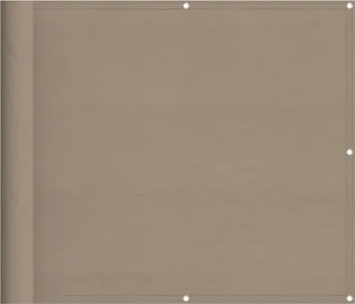 Obrázok produktu pre vidaXL Balkónová zástena Taupe 90x1000 cm 100 % Polyester-Oxford