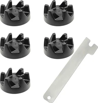Produktbild von 5 Stück Küchenmaschine Zahnradkupplung Mit Werkzeug Für KitchenAid 9704230, Gummikupplung Ersatzteil Für 5KSB3 KSB3 KSB5, 36x15mm