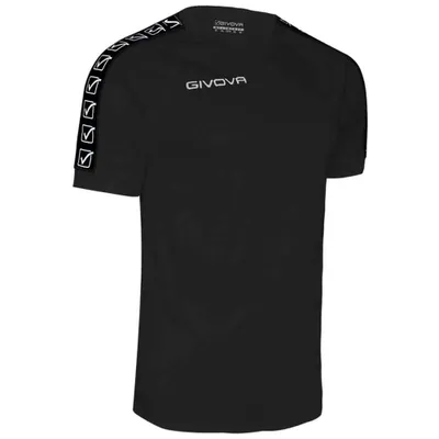 Produktbild von Givova Poly Band Kurzarm-t-shirt Schwarz M Mann Schwarz M