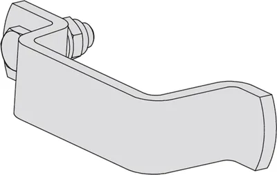 Produktbild von Hymer Klemme aus Stahl für Rückenschutzringe und Wandbefestigungen
