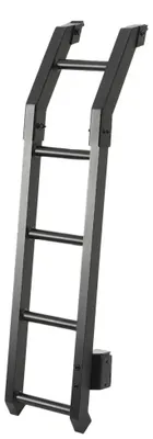 Image de Échelle pour hayon de voiture - Échelle pour l'accès à la porte arrière - Échelle pour barres de toit - Pour un usage professionnel