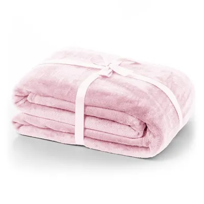 Produktbild von Kuscheldecke Tagesdecke Weich Wohndecke Sofadecke Decke  240 GSM Mic 150x200 cm Rosa