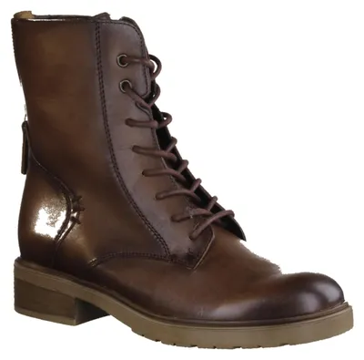 Produktbild von Gabor 801002002 Schnürstiefelette, Boots, Damen, Leder, Braun, Wechselfußbett - Damenschuhe Top Trends, Braun, leder (nappa roma), absatzhöhe: 20 mm