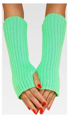 Produktbild von Armstulpen für Damen, Handgelenkwärmer, Winter Stulpen, Armwärmer, Strickaccessoires, Lang