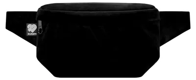 Produktbild von Bauchtasche, Samt Schwarz, Eckig, Klein, Vegan, Hand Berlin für Damen, Herren, Uni. Hipbag, Crossbody Bag, Schultertasche, Hüfttasche