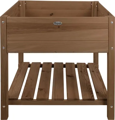 Image de Carré potager en bois - 78,8 x 78,8 x 78 cm - Marron