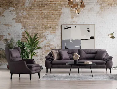 Produktbild von Sofa-Landschaft Gemütliche Couchgarnitur Entspannungssofa Sofa Couch 3+1
