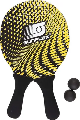 Produktbild von SUNFLEX BEACHBALL SET rot/gelb -