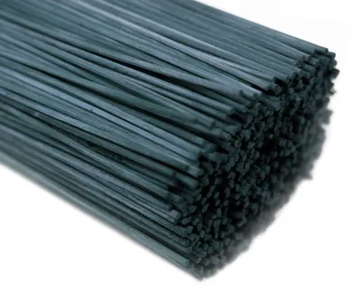 Productafbeelding van Groene rietdiffusersticks - 25 cm x 3 mm - 500 g