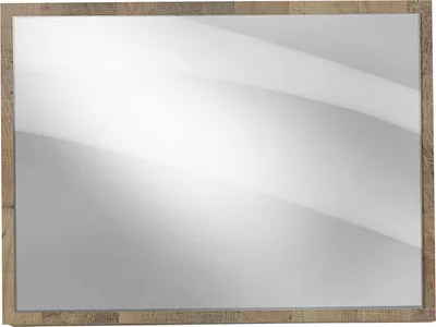 Produktbild von Spiegel - Eiche rustikal Nachbildung - 80 x 60 cm