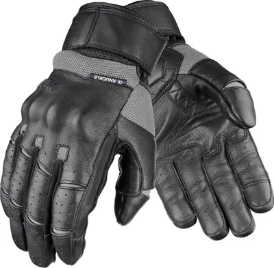 Obrázek produktu pro Wolf Kožené Závodní Rukavice Na Motorku Tw60 Gusto Grau Xl