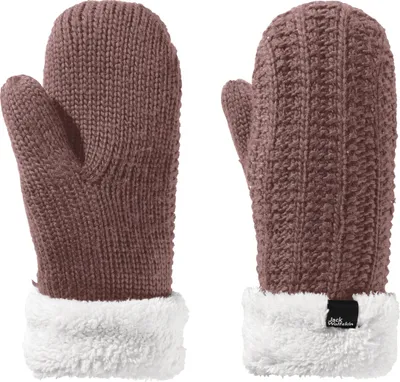 Produktbild von Jack Wolfskin Highloft Knit Mitten W Afterglow Afterglow M