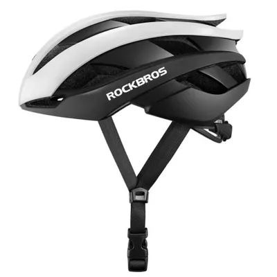 Produktbild von Rockbros 10110004002 Fahrradhelm Grösse M - Schwarz Und Weiss