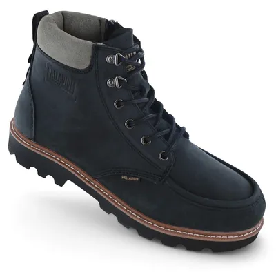 Produktbild von Palladium Trooperlite Grit Zip - Herren Stiefel Boots Leder Schwarz 04985-001-M , EU 42.5 US 9.5