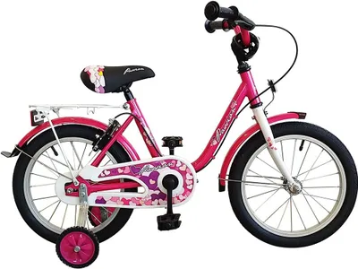 Produktbild von 14 Zoll Mädchenfahrrad Kinder Mädchen Fahrrad Bike Rad Kinderrad Kinderfahrrad Mädchenrad  PASSION Pink