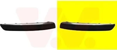Produktbild von VAN WEZEL 4060581 Stoßstangen-Abdeckung Vorne Links passend für PEUGEOT 407 SW (6E) 407 (6D)
